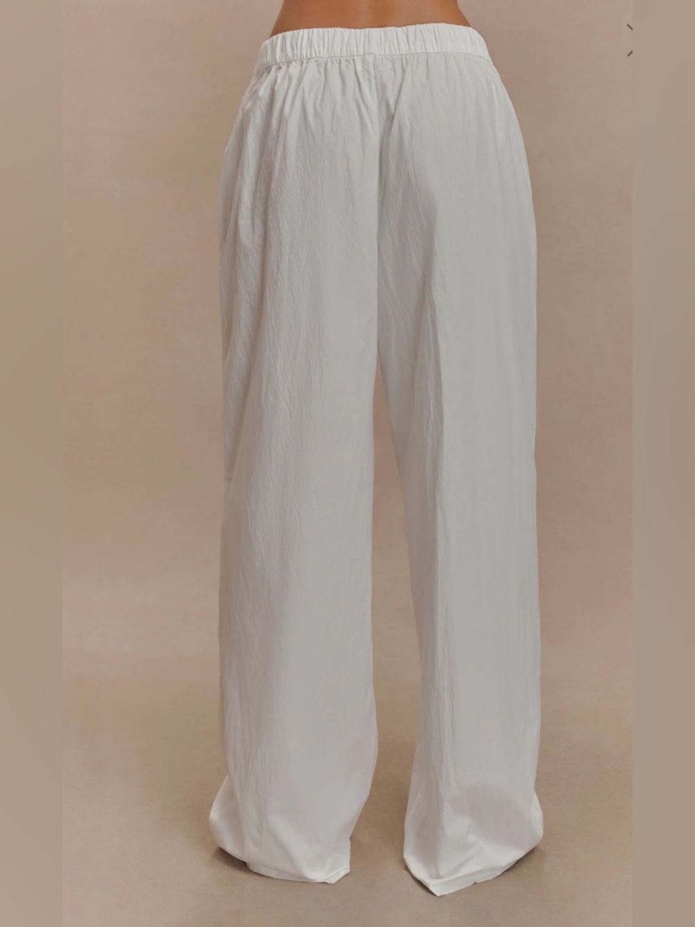 Chartou White pants 40% lines 60% cotton